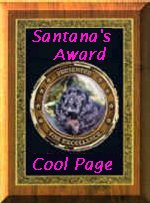 Santana's Award