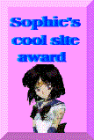 Sophie's Award